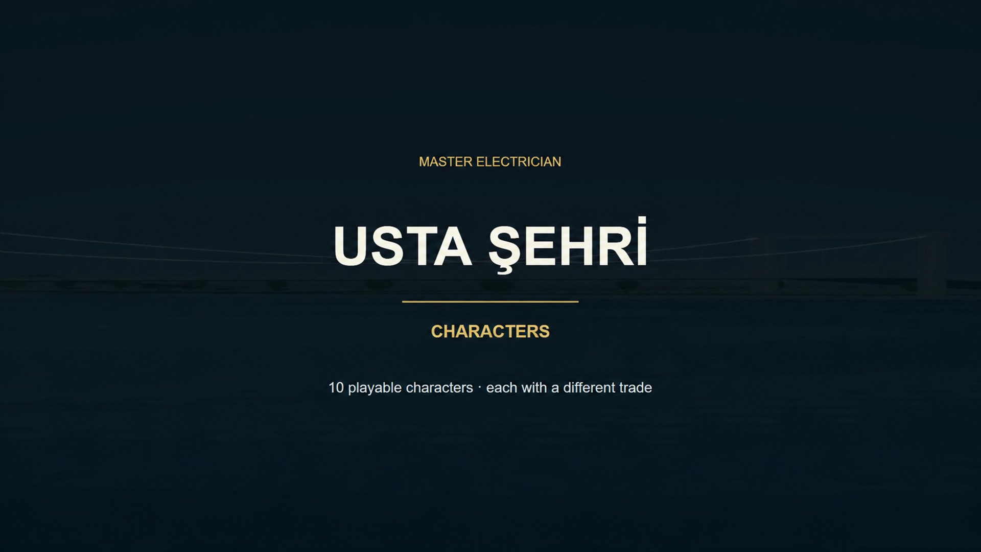 Usta Şehri Characters campaign visual